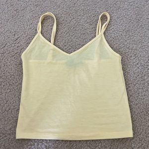 Yellow Crop Top